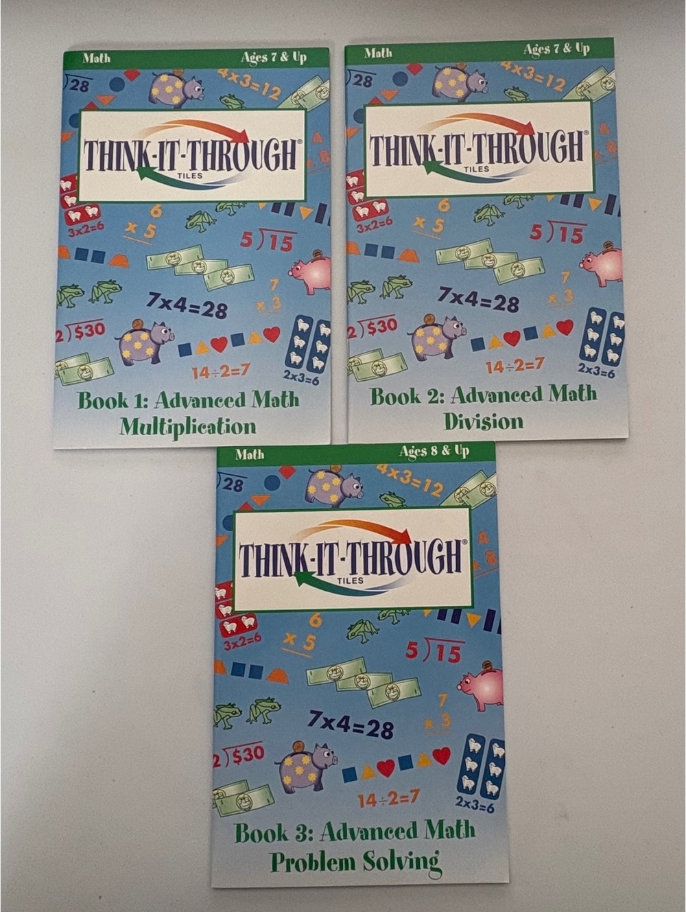 Think it through ages 7 and up- books only